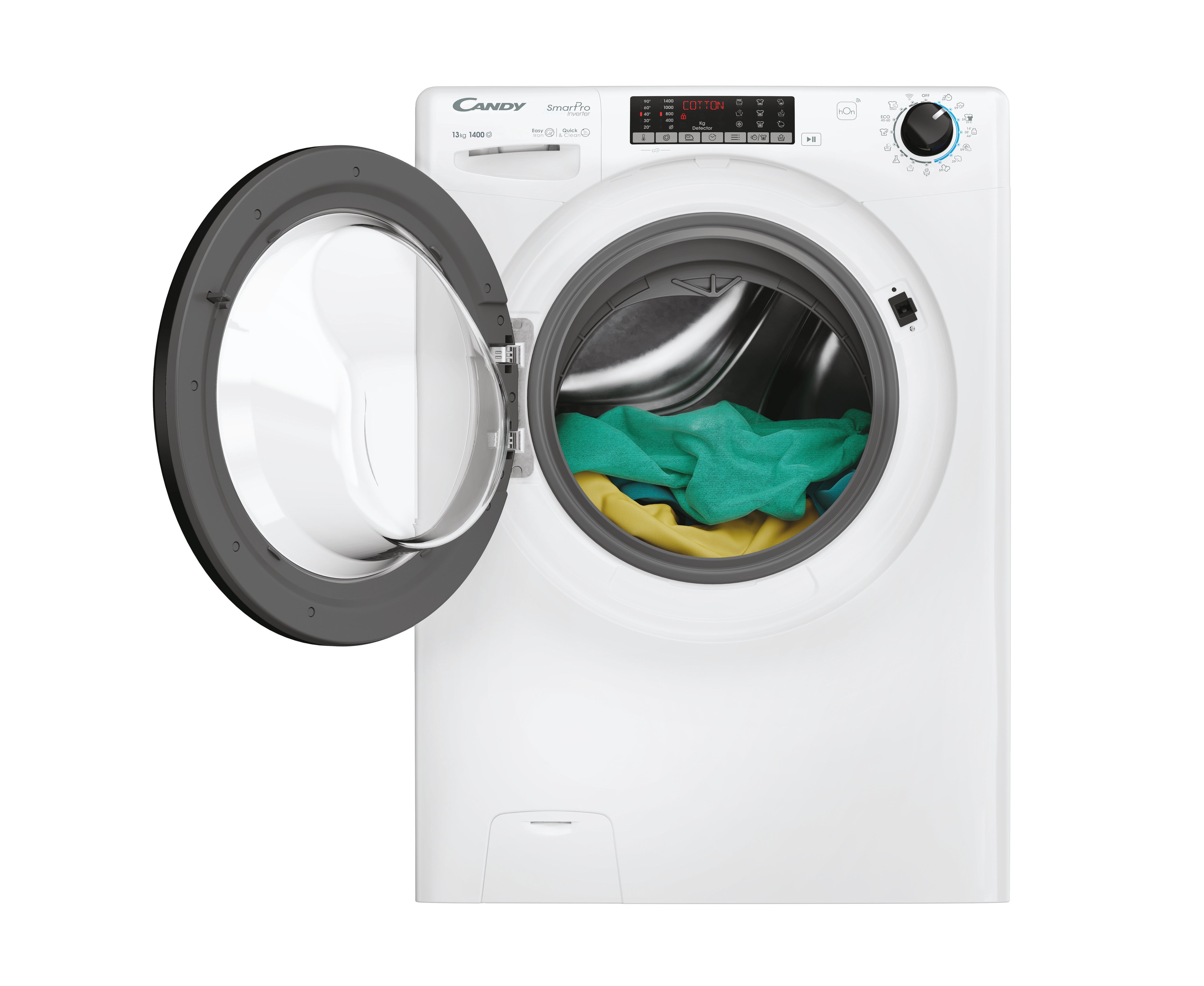 Lavatrice Libera Installazione Caricamento Frontale Candy Smart Pro Inverter CSO4136TWMB5-S 13 kg Bianco Classe A