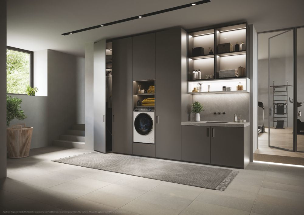 Lavatrice Libera Installazione Caricamento Frontale Haier I-Pro Series 7 Plus HW120-B14IGIU1IT 12 kg 1400 Giri/min Bianco Classe A