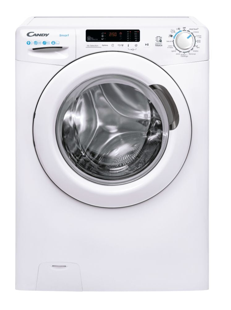 Lavatrice Libera Installazione Caricamento Frontale Candy Smart CS1292DE-11 9 kg 1200 Giri/min Bianco Classe D