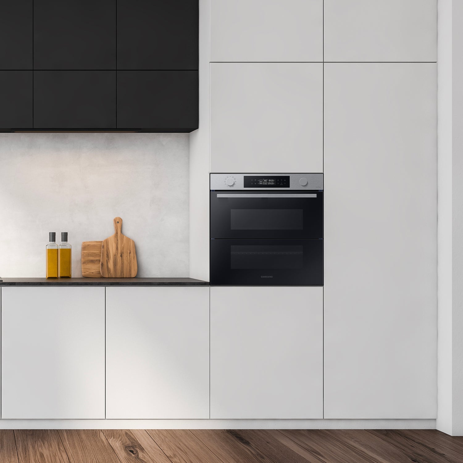 Forno Da Incasso Samsung Dual Cook Flex™ Serie 4 NV7B45403BS 76L Classe A+ Acciaio Inox