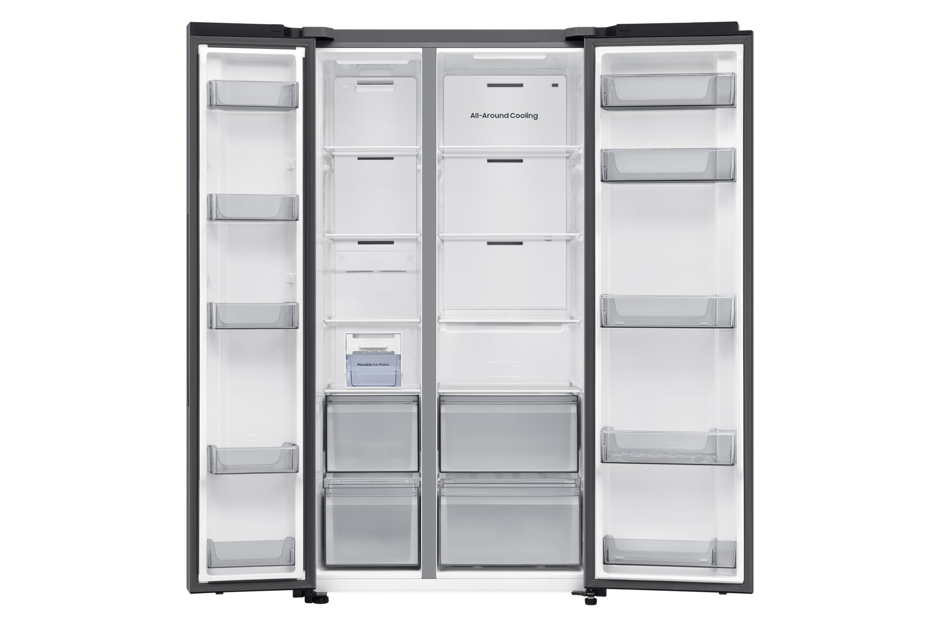 Frigorifero Side-by-Side Libera Installazione Samsung RS70F65QDTEF 659L Classe D in Acciaio Inox