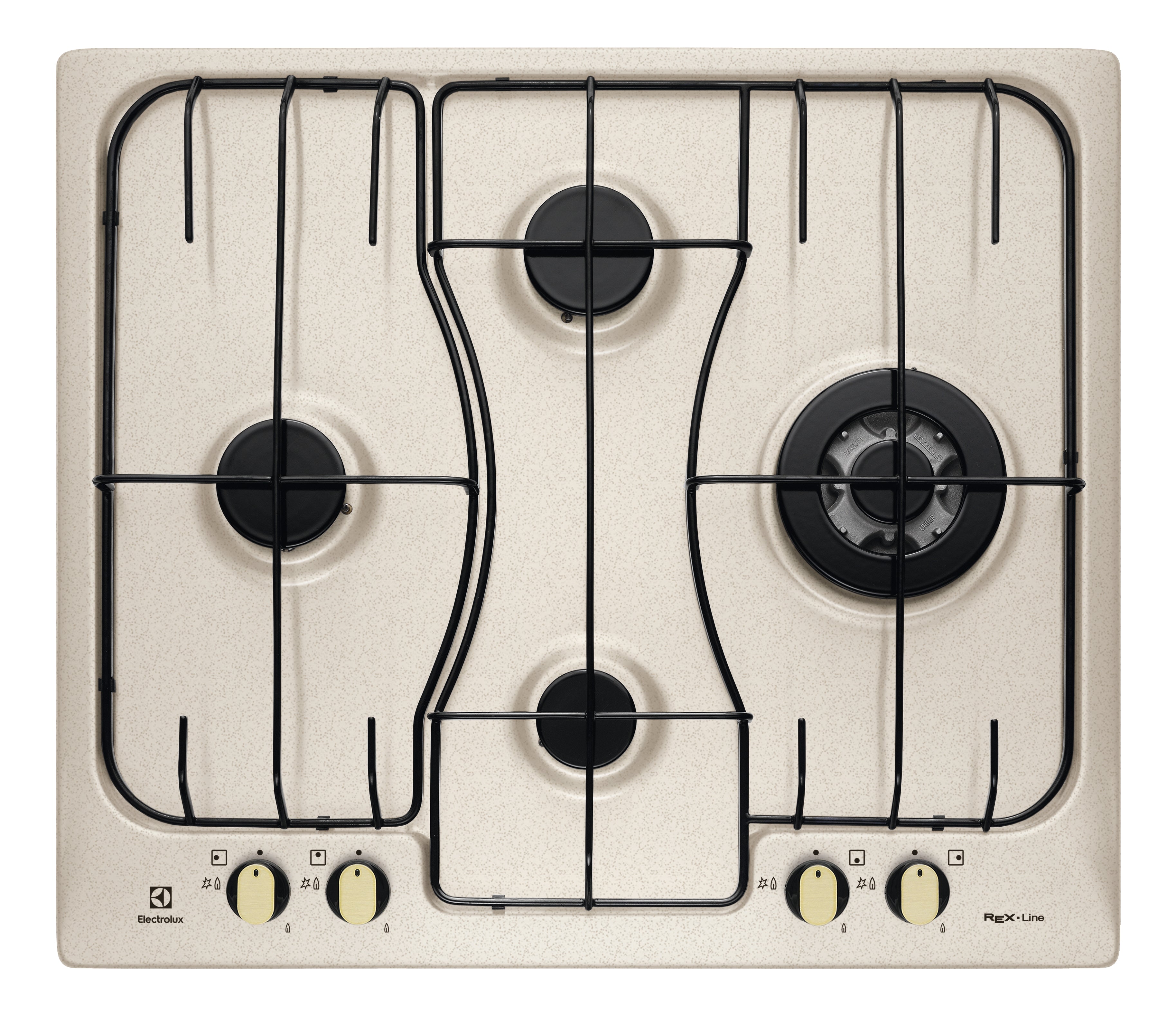 Piano Cottura a Gas Da Incasso Electrolux RGG 6243 LON Sabbia 60 cm 4 Fornello(i)
