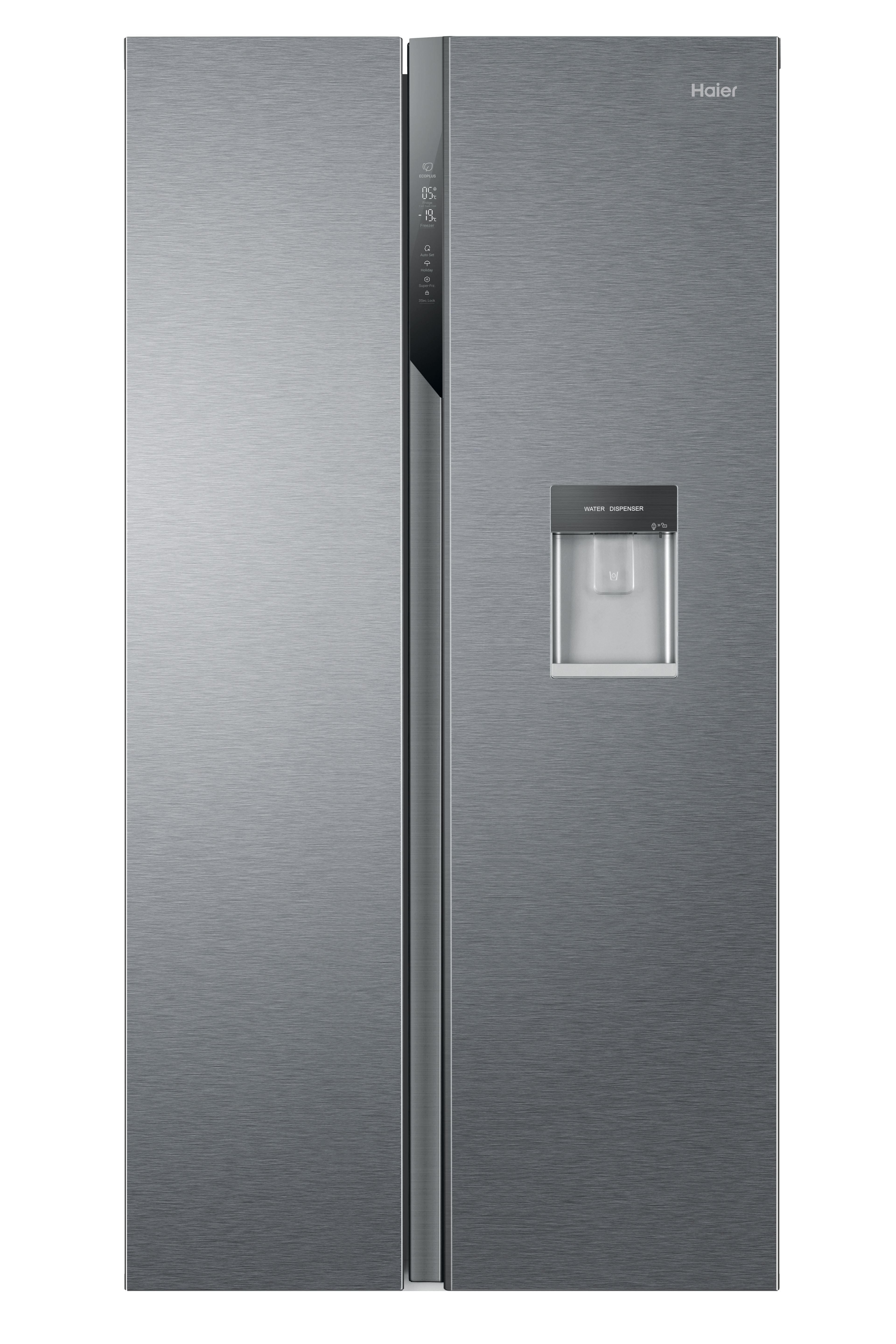 Frigorifero Side-By-Side Libera Installazione Haier SBS 90 Serie 3 HSR3918EWPG 521 L E Argento