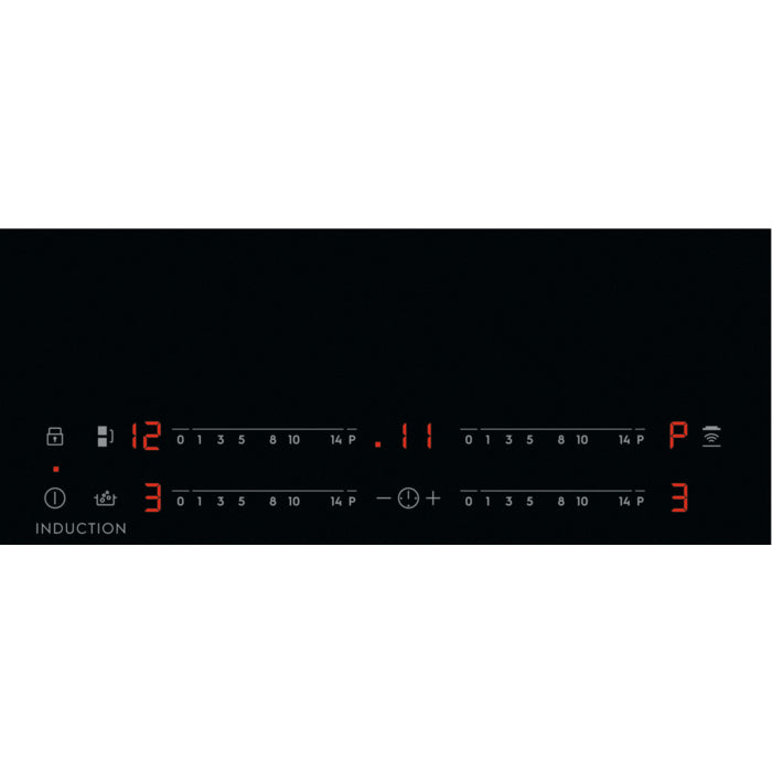 Piano Cottura a Induzione Da Incasso Electrolux EIS82449C Nero 80 cm 4 Zone