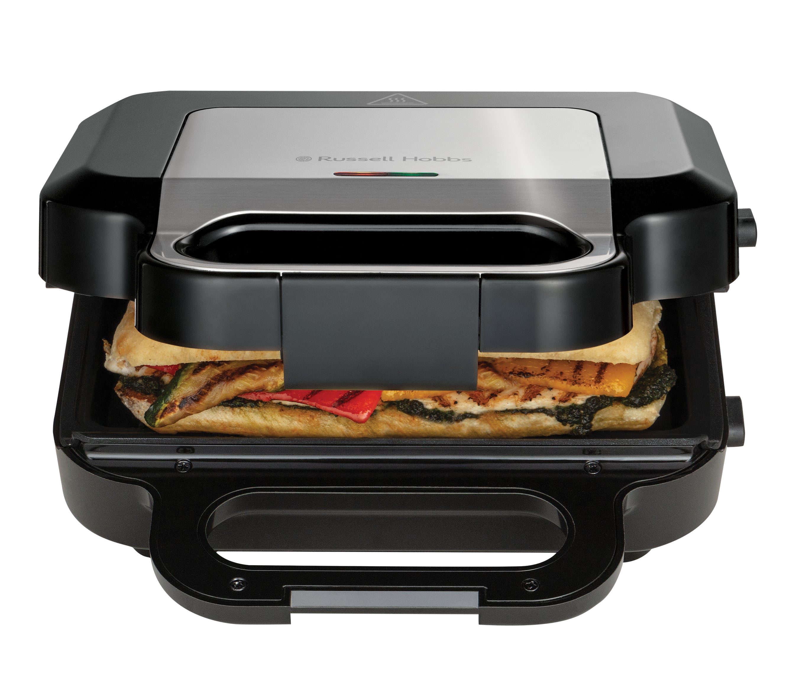 Tostiera Russell Hobbs 26810-56 750 W Nero, Acciaio inox