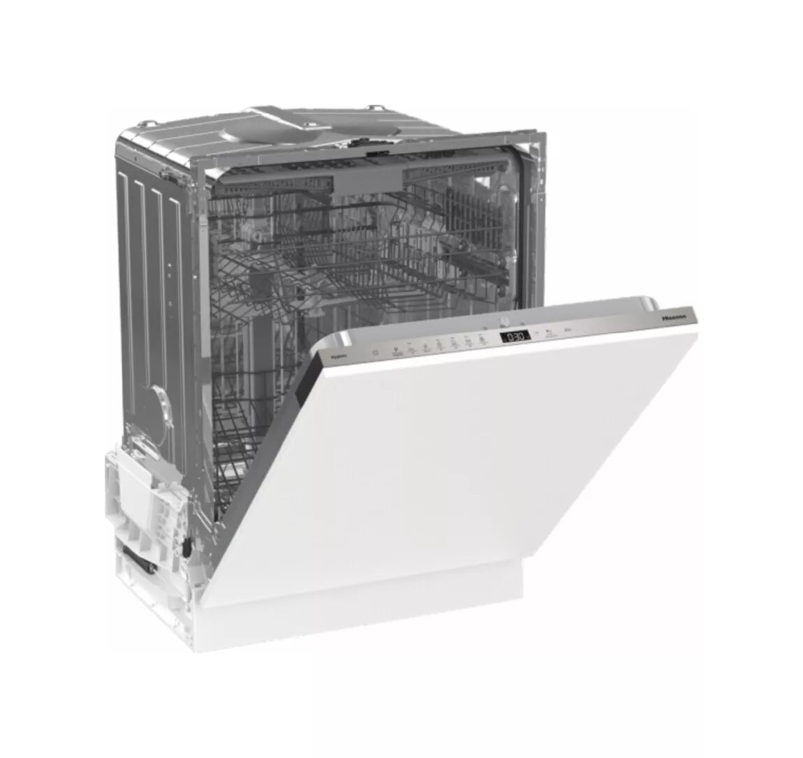 Lavastoviglie Da Incasso a Scomparsa Totale Hisense HV643D90 16 Coperti Classe D