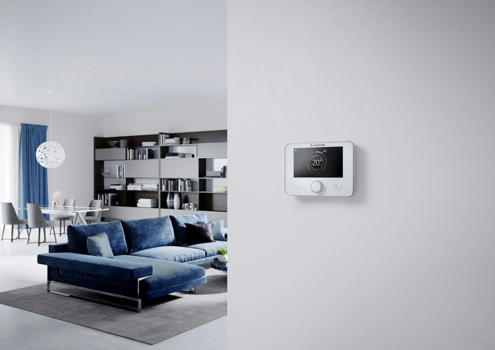 Gestore di Sistema Modulante a Filo Wi-Fi Ariston SENSYS HD Colore Bianco 3319467