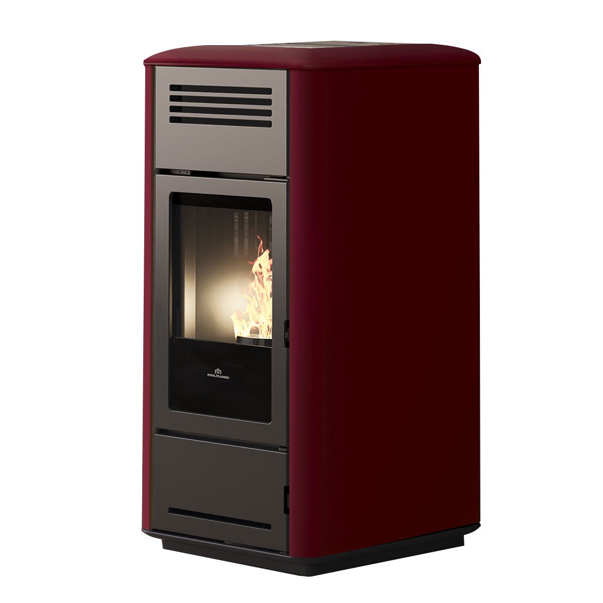 Termostufa a Pellet EdilKamin Modello Milla H 15 Evo Da 15 Kw - Vari Colori