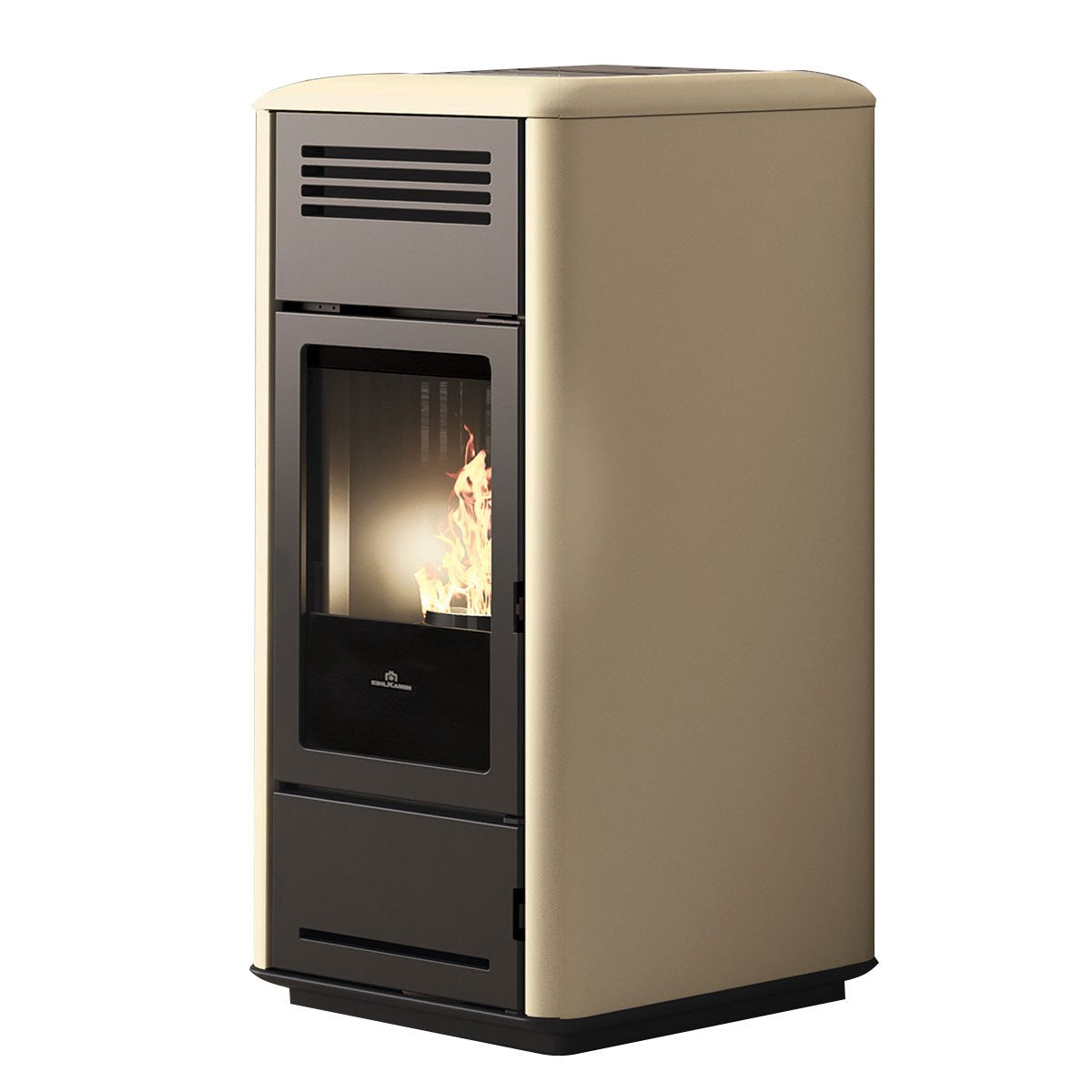 Termostufa a Pellet EdilKamin Modello Milla H 15 Evo Da 15 Kw - Vari Colori