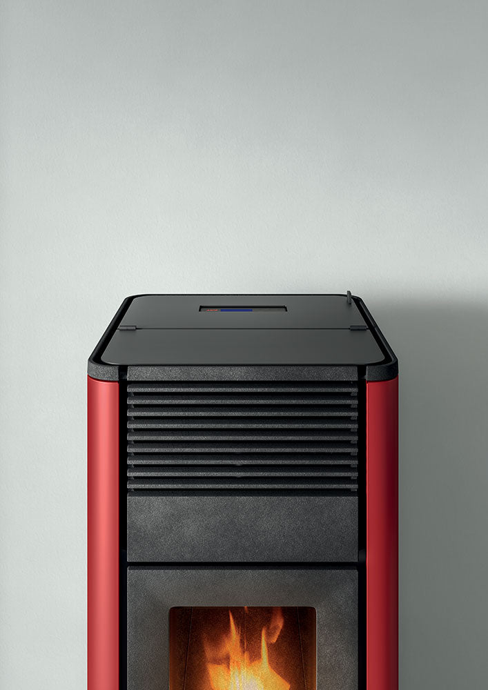 Stufa a Pellet MCZ Canalizzata Teia Comfort Air 10 UP Easy Da 10 Kw Vari Colori