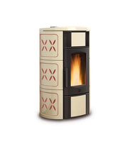 Termostufa a Pellet La Nordica Extraflame mod. Iside Idro 2.0 20 kW Ametista