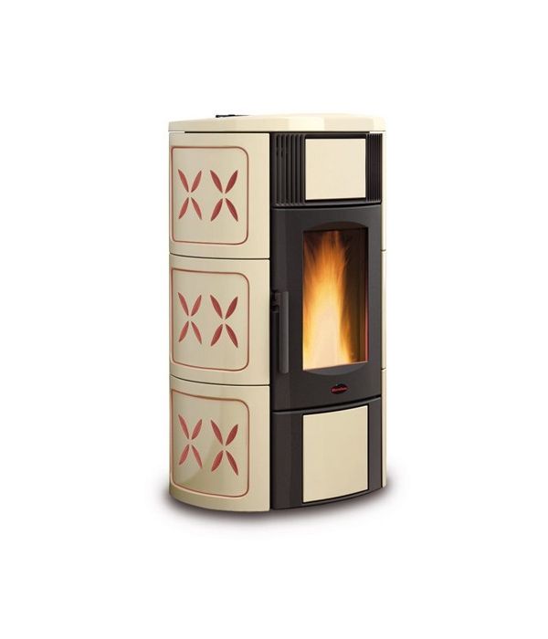 Termostufa a Pellet La Nordica Extraflame mod. Iside Idro 2.0 20 kW Ametista