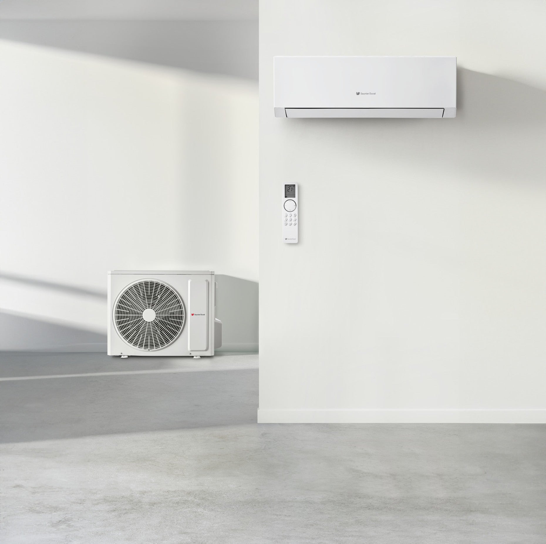 Condizionatore Climatizzatore Hermann Saunier Duval Monosplit Inverter R-32 VivAir Max 9000 BTU SDHP1-025SNWI Wi-Fi Integrato