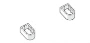 Coppia di Zoccoli per ventilconvettore Aermec modello FCZ ZXZ